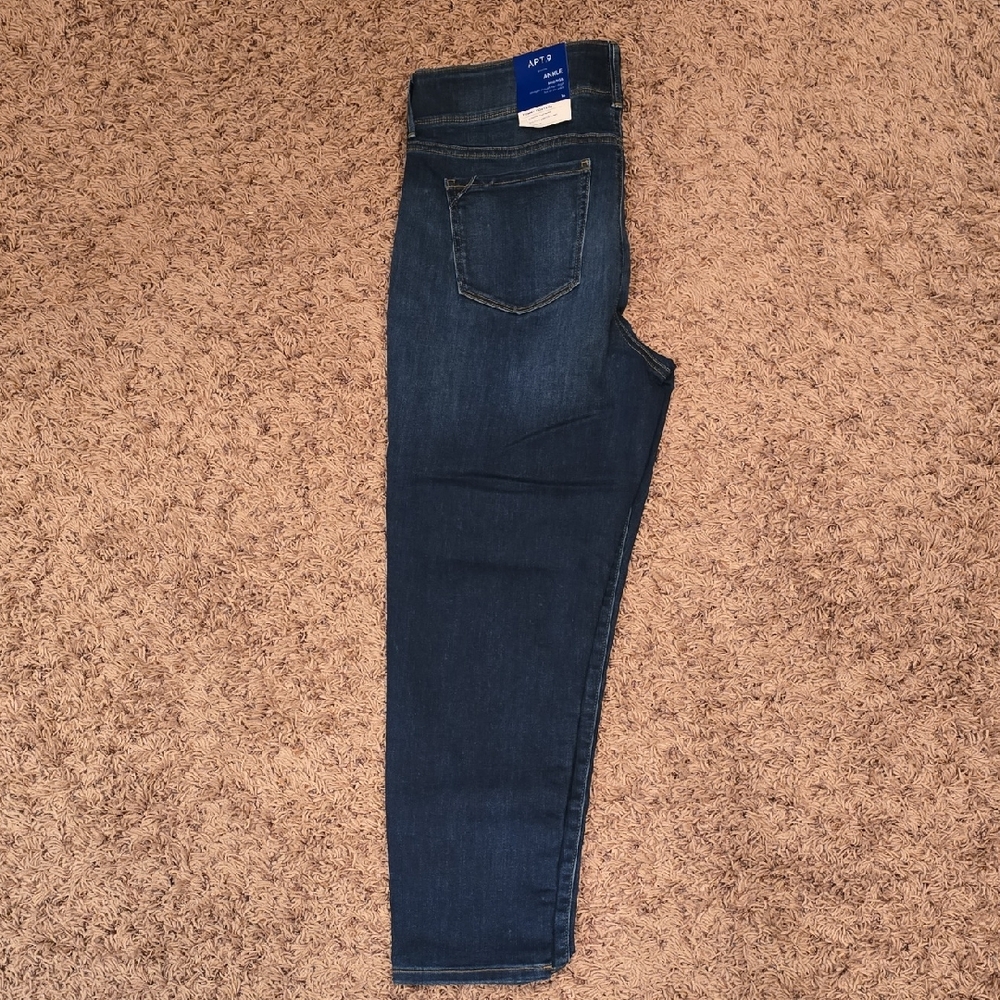 Apt. 9 Women's Dark Blue Skinny Jeans